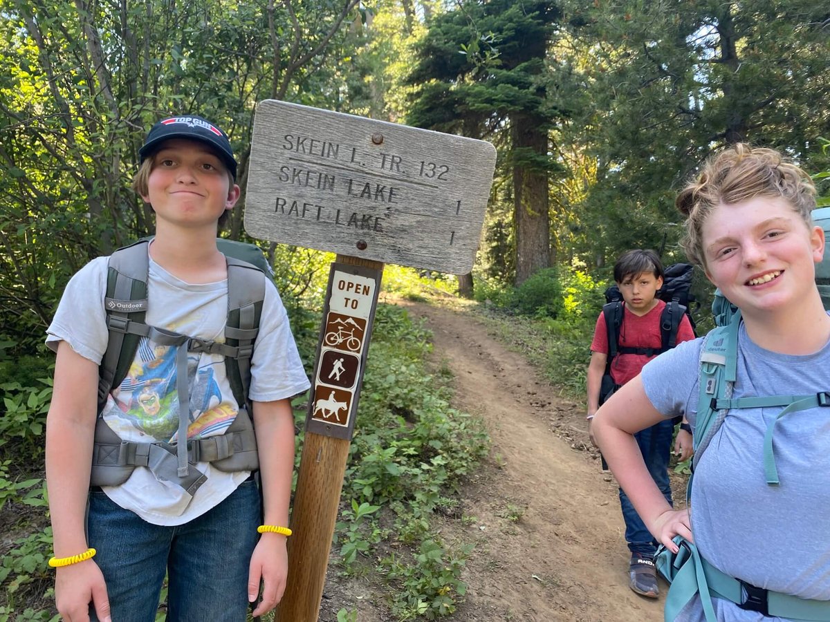 Skein Lake Trailhead! 