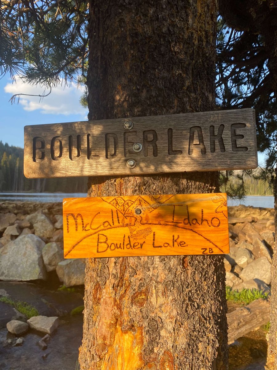 Boulder Lake, McCall, Idaho