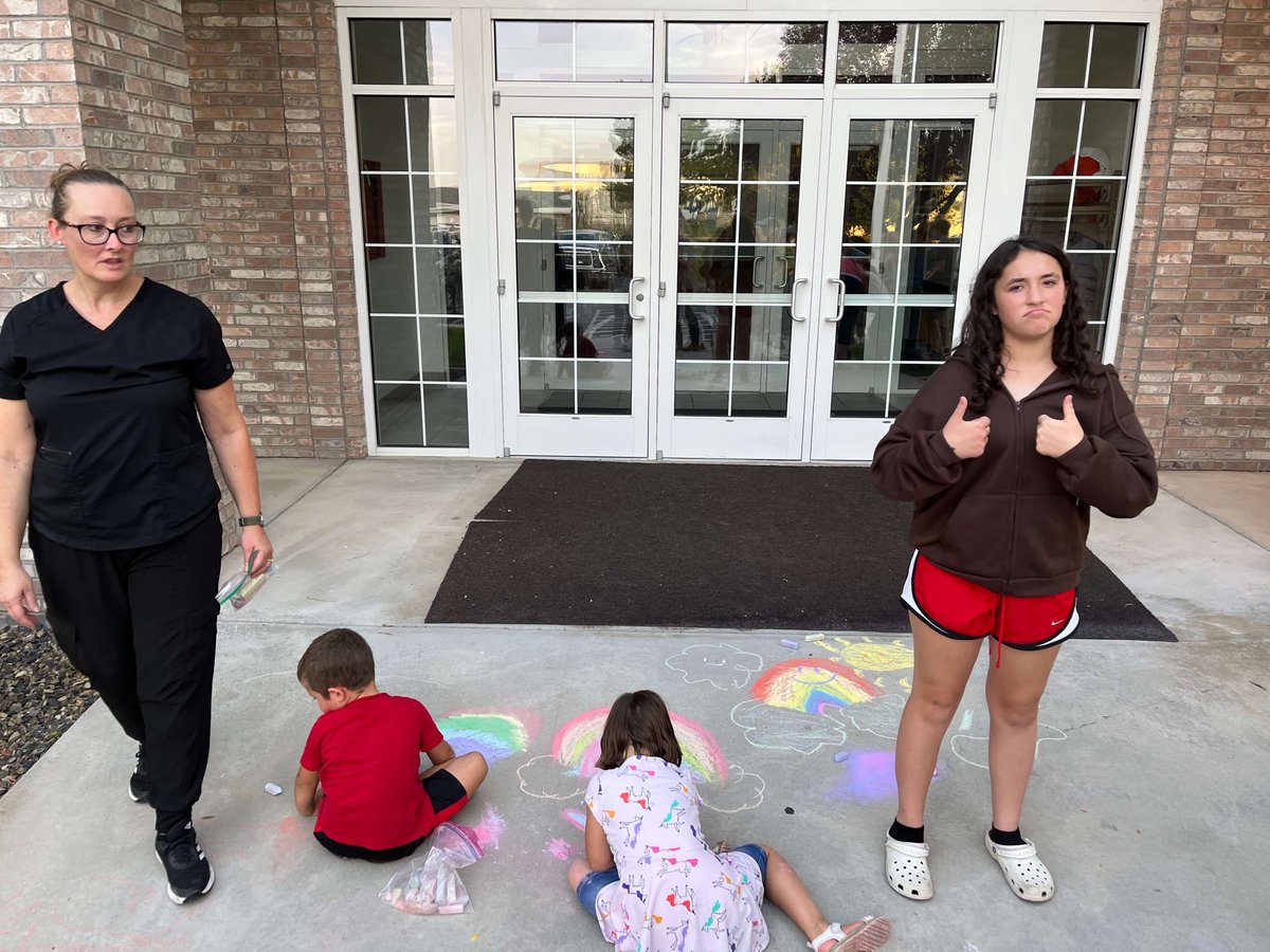 Service Scavenger Hunt! - Chalk Art